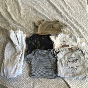 Baby boy infant bundle cloths